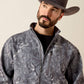 Ariat Logo Softshell Jacket in Gray Camo Print