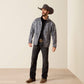 Ariat Logo Softshell Jacket in Gray Camo Print