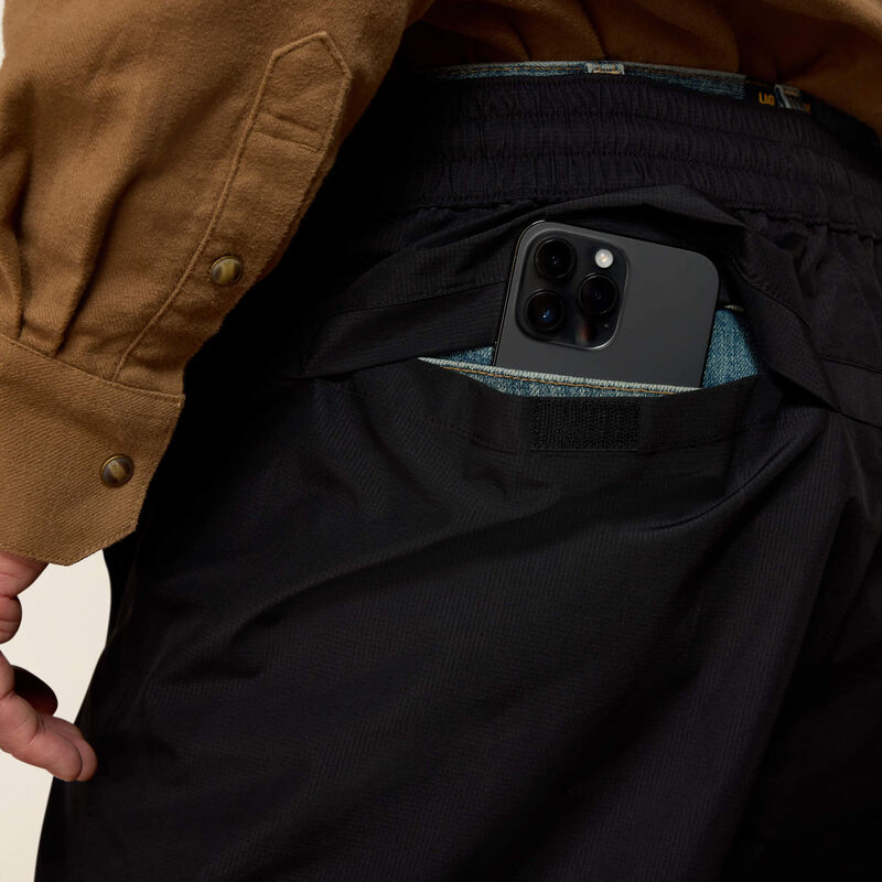 Ariat Rebar Stormshell Unisex Waterproof Pants in Black