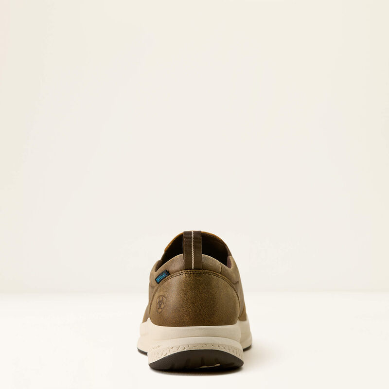 Ariat Buckeye Slip On Waterproof Shoe in Brown Bomber