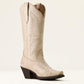 Ariat Round Up Collins D Toe Western Boot in Buttercream