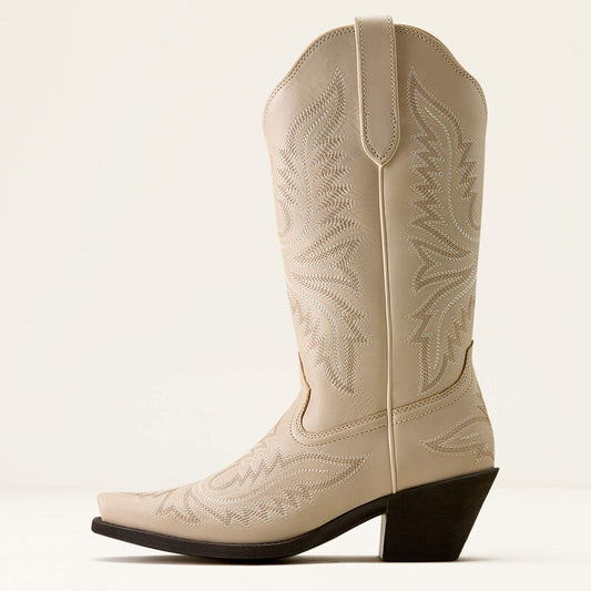 Ariat Round Up Collins D Toe Western Boot in Buttercream