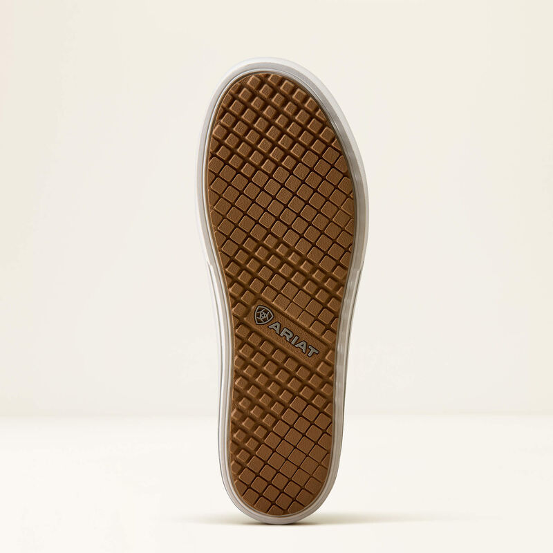 Ariat Skylar Shoe in Patent White Croc Print