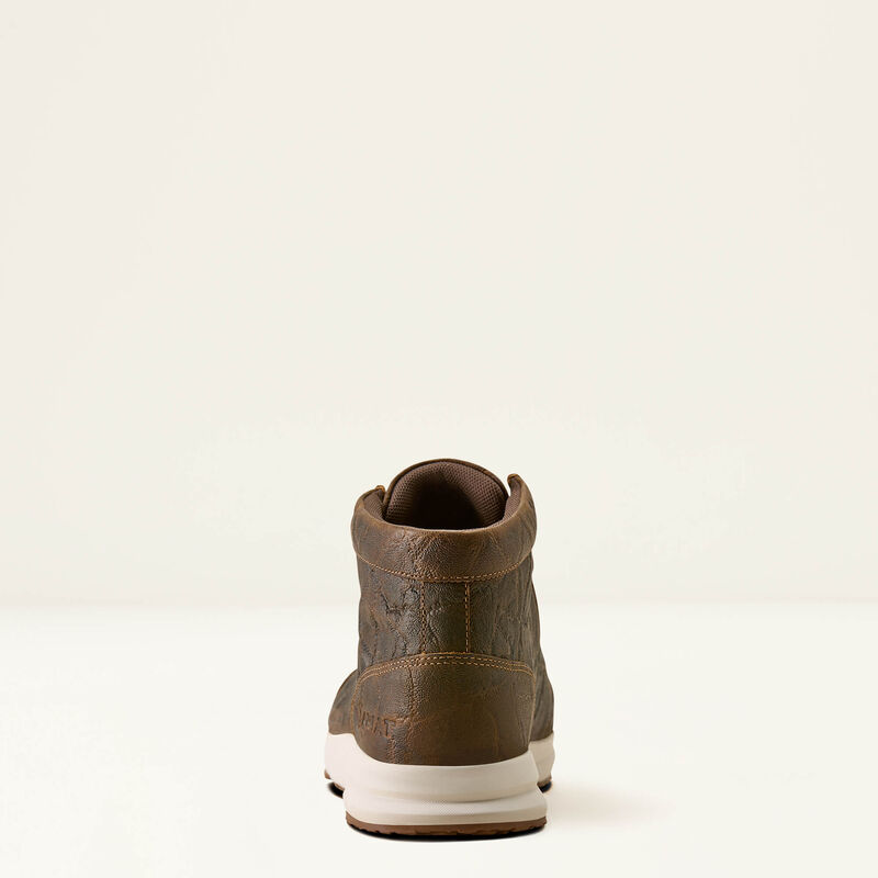 Ariat Spitfire Shoe in Mahogany Elephant Print