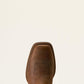 Ariat Sport Sidebet Wide Square Toe Cowboy Boot in Toasted Grain/Dark Tan