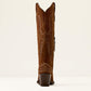 Ariat Casanova X Toe Western Boot in Oiled Tan Suede