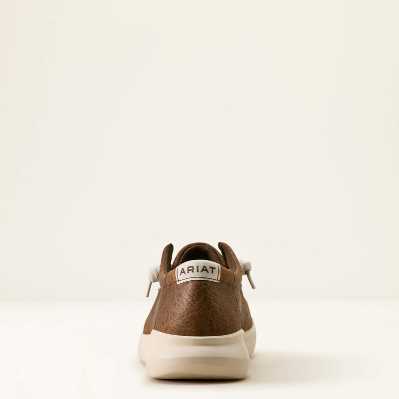 Ariat Hilo Shoe in Warm Brown Elephant Print