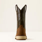 Ariat Activator Patriot Wide Square Toe Steel Toe Work Boot in Alamo Brown/ Earthy Olive