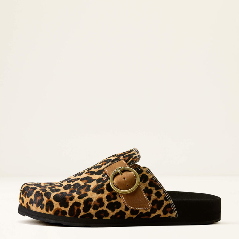 Ariat Country Mule in Leopard Hair On