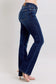 Judy Blue Daisy Dark Dream Mid Rise Bootcut