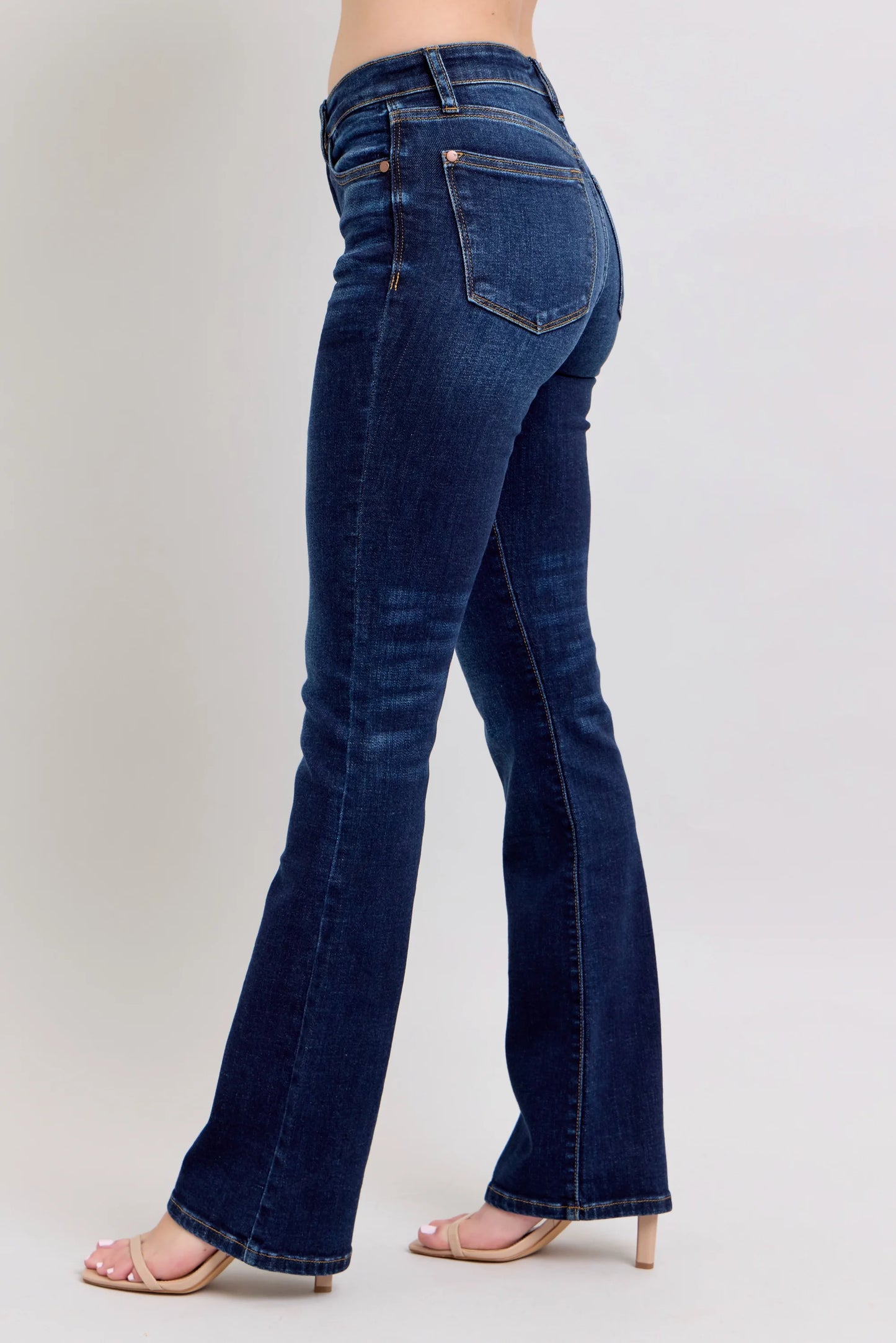 Judy Blue Daisy Dark Dream Mid Rise Bootcut