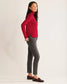Pendleton Women's Raglan Merino Turtleneck in Salsa