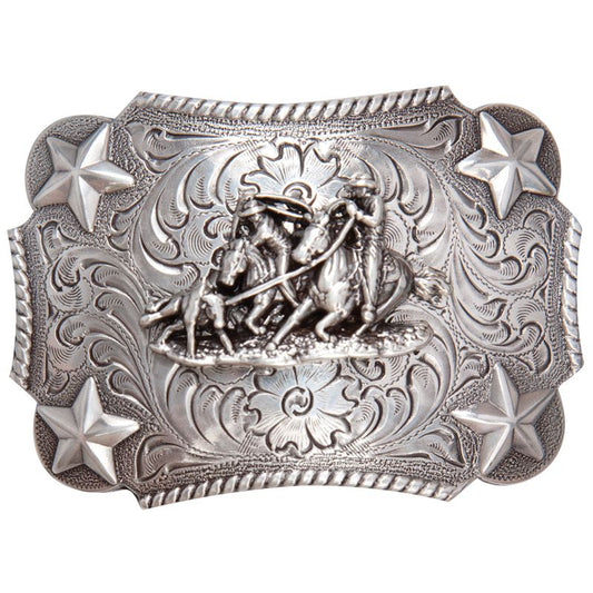 Nocona Kid's Team Roper and Star Buckle