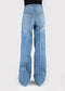 Stetson 751 High-Rise Wide Leg Jean in Light Wash