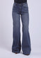 Stetson 751 High-Rise Wide Leg Jeans in Dark Wash