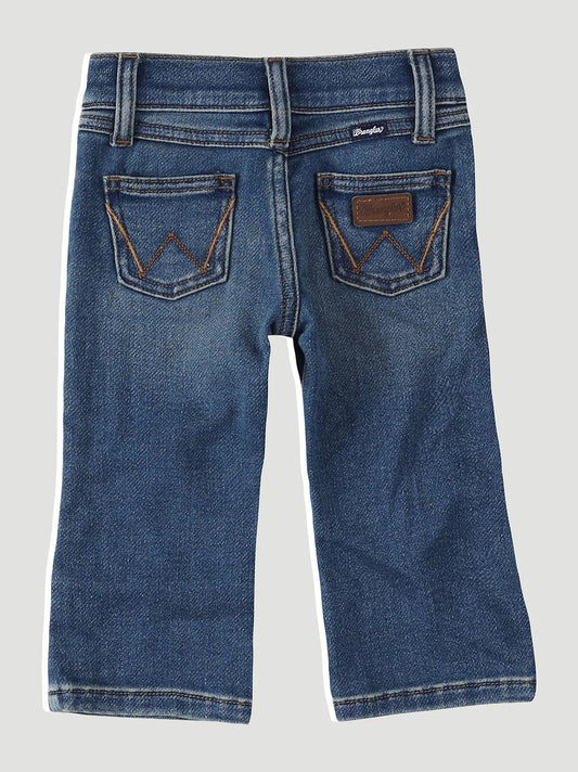 Wrangler Little Boy's Stitched Pocket Western Jean in Ropin'