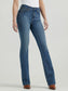 Wrangler Bespoke High Rise Bootcut Jean in Ada