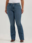 Wrangler Bespoke High Rise Bootcut Jean in Ada