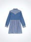 Wrangler Girl's Long Sleeve Western Denim Dress