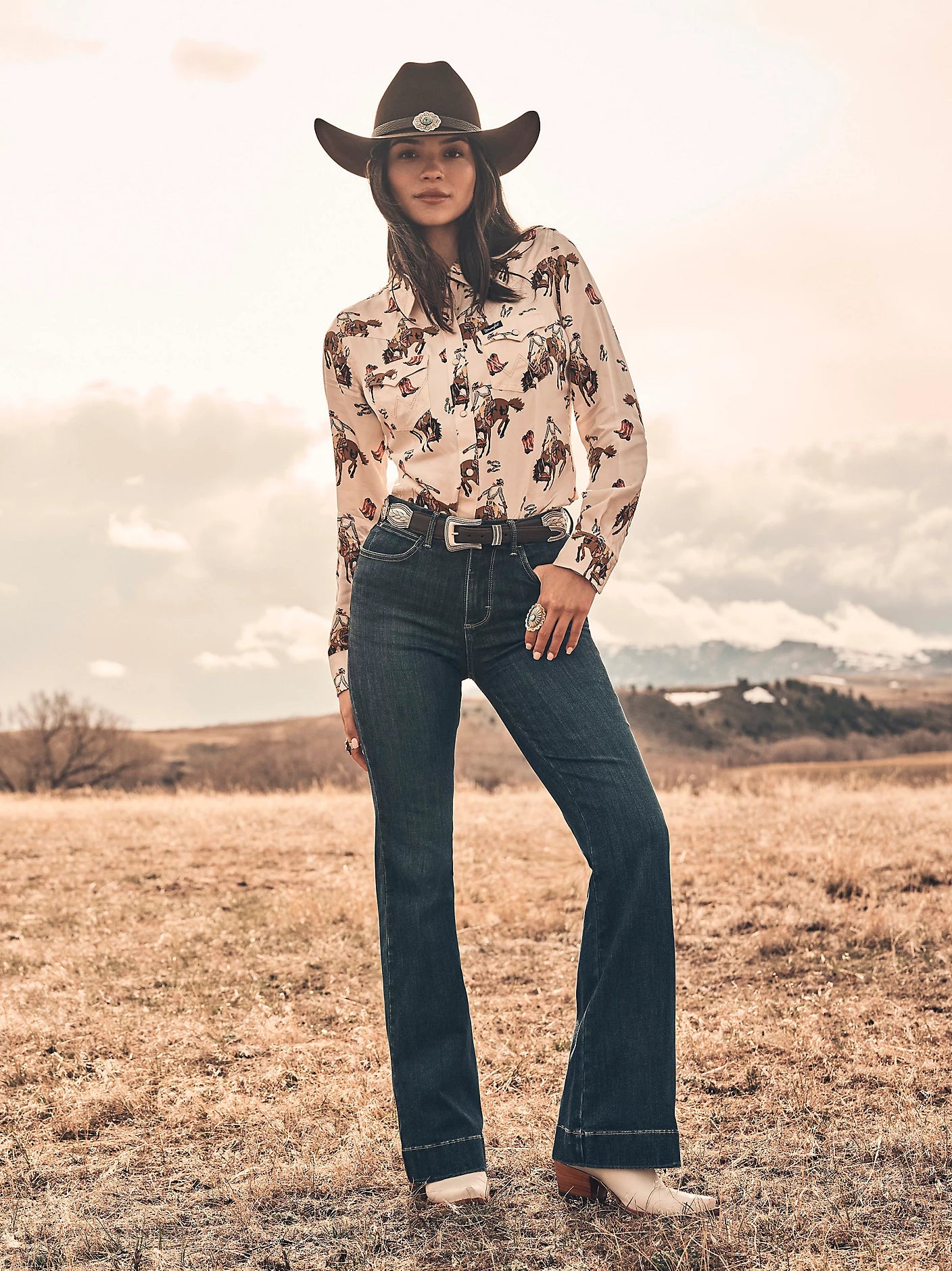 Wrangler Bespoke High Rise Trouser Jean