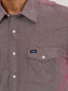 Wrangler Cowboy Cut Long Sleeve Western Snap Chambray Work Shirt