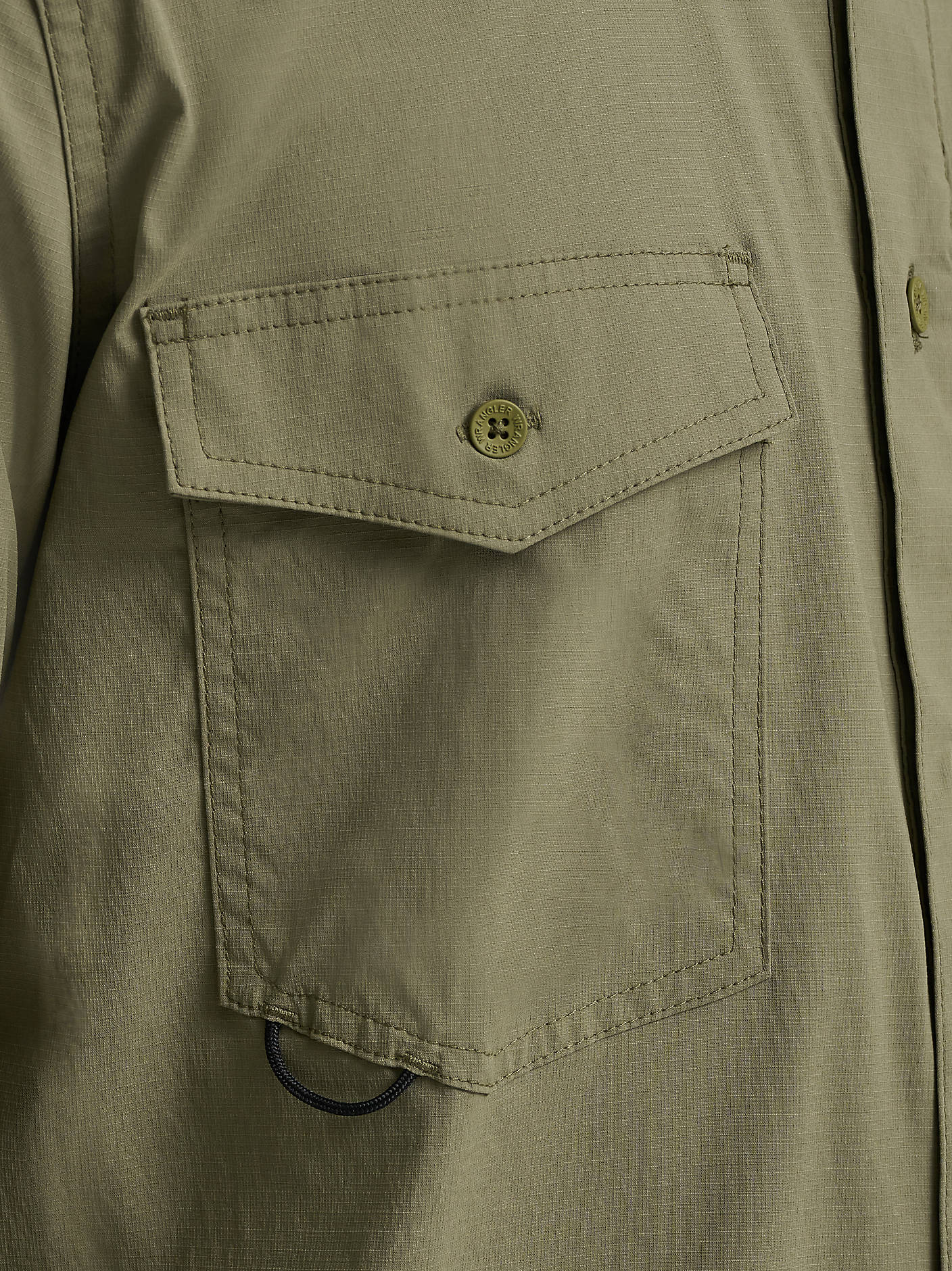 Wrangler All Terrain Gear Men's Technical Shirt in Olivine