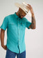 Wrangler All Terrain Gear Men's Performance Shirt in Latigo Bay