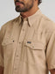 Wrangler All Terrain Gear Men's Performance Shirt in Travertine