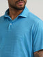 Wrangler All Terrain Gear Men's Performance Polo Shirt in Airy Blue