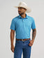 Wrangler All Terrain Gear Men's Performance Polo Shirt in Airy Blue