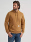 Wrangler Fit For Champions Pullover Hoodie in Tobacco Brown