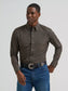 Wrangler Men's Cody Johnson Performance Button Down Shirt in Hickory