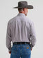 Wrangler® George Strait™ Performance Button Down Shirt in Lagoon Starburst
