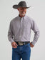 Wrangler® George Strait™ Performance Button Down Shirt in Lagoon Starburst
