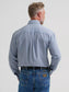 Wrangler® George Strait™ Performance Button Down Shirt in Blue Fan