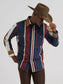 Wrangler Vintage-Inspired Brushpopper Western Snap Workshirt in Midnight Oak