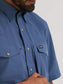 Wrangler All Terrain Gear Men's Performance Solid Shirt in Vintage Indigo