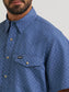 Wrangler All Terrain Gear Men's Performance Print Shirt in Indigo