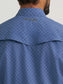 Wrangler All Terrain Gear Men's Performance Print Shirt in Indigo