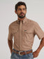Wrangler All Terrain Gear Men's Performance Print Shirt in Kelp
