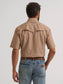 Wrangler All Terrain Gear Men's Performance Print Shirt in Kelp