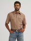 Wrangler All Terrain Gear Men's Performance Print Shirt in Kelp