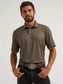 Wrangler All Terrain Gear Men's Performance Polo Shirt in Turkish Coffee