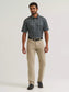 Wrangler All Terrain Gear Men's Performance Polo Shirt in Jet Black Checotah