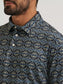 Wrangler All Terrain Gear Men's Performance Polo Shirt in Jet Black Checotah
