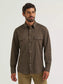Wrangler All Terrain Gear Men's Technical Shirt in Turkish Coffee
