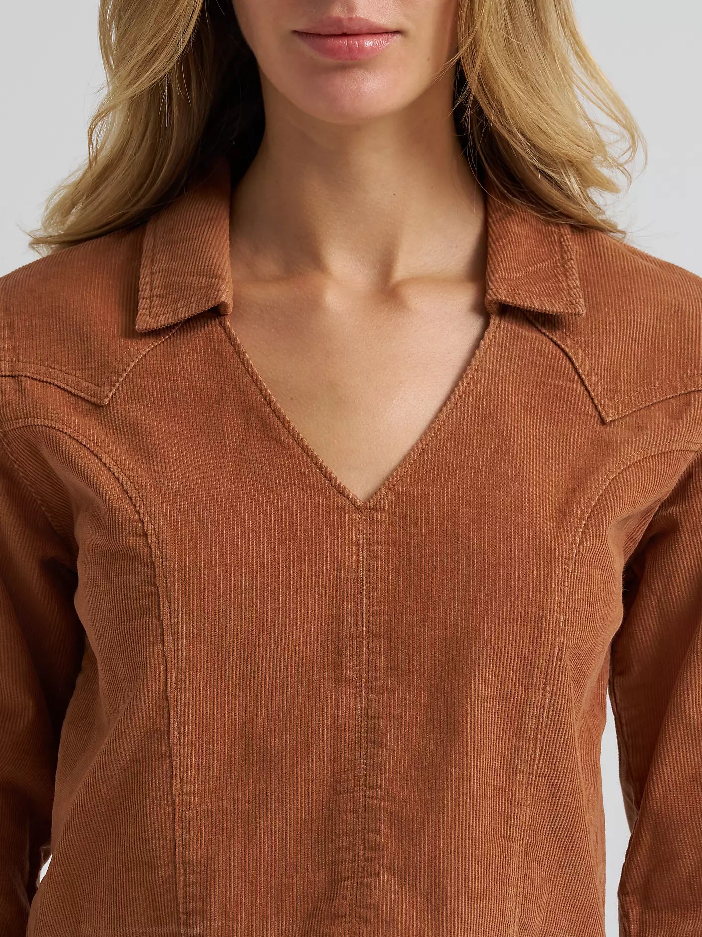 Wrangler Prairie Popover Corduroy Shirt