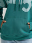 Wrangler Women’s Wrangler Wide Open Spaces Logo Hoodie in Teal Dream