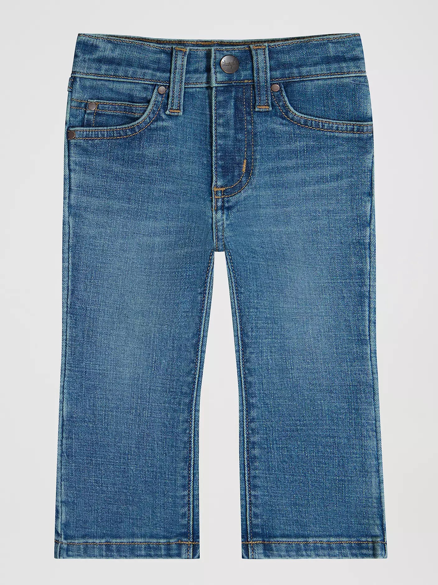Wrangler Little Girl's W Stitched Bootcut Jean