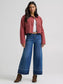 Wrangler Women's Western Cropped Utility Jacket in Rose